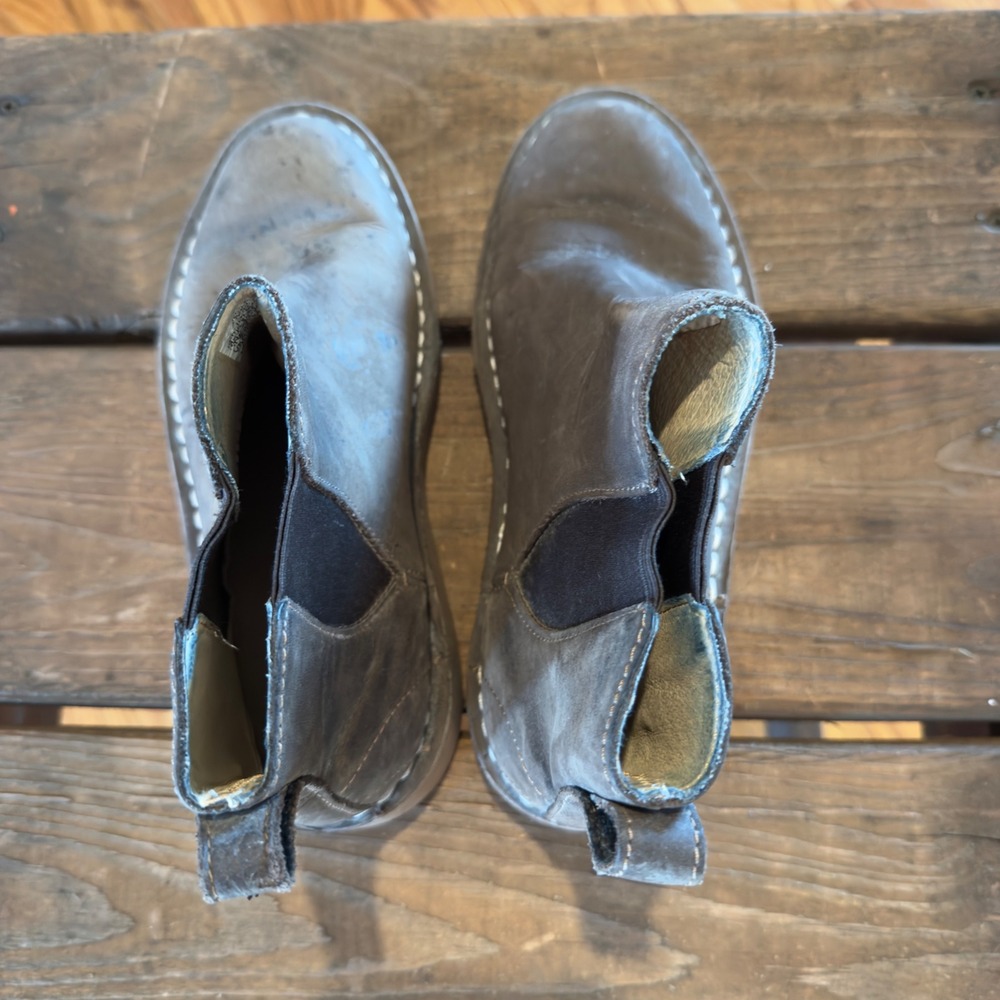 LL Bean Stonington Brown Leather Chelsea Boots Women's Ankle Boots‎ Size 7 - Picture 4 of 7